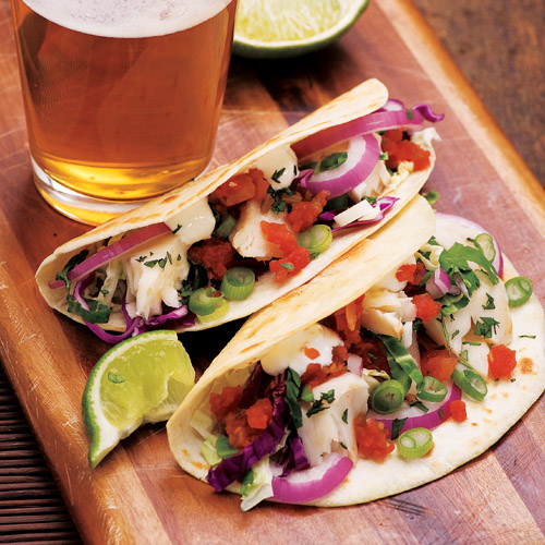 Grilled Cilantro-Lime Fish Tacos