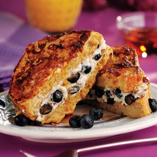 Blueberry Stuffed French Toast