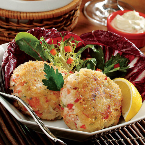Crab Cakes with Lemon Caper Remoulade